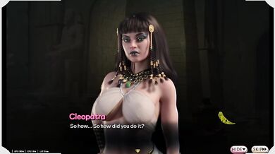 Athena And Cleopatra Hide Secret Threesome Blowjob Goddess Sex In Serpent Hideout