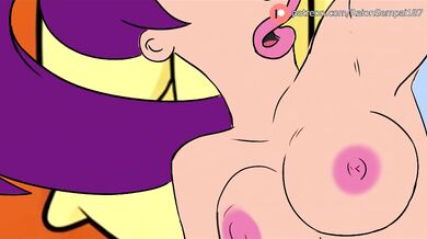 Leela Gives Herself to Fry and Moans with Pleasure