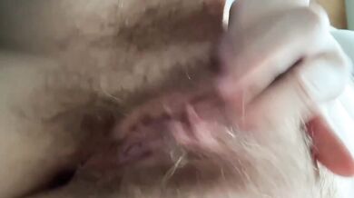 Wild Teen Masturbating Destroyed Gushing Female Orgasm Hairy Pussy