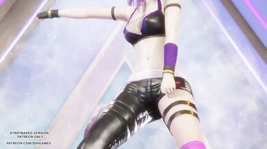 MMD Akali Destroyed Gushing Choked Hentai Dance Uncensored 4K 60FPS League of Legends BlackPink JUMP