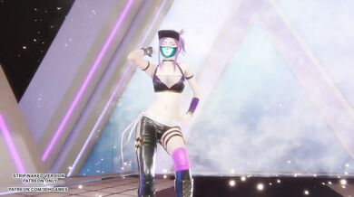 MMD Akali Destroyed Gushing Choked Hentai Dance Uncensored 4K 60FPS League of Legends BlackPink JUMP