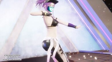 MMD Akali Destroyed Gushing Choked Hentai Dance Uncensored 4K 60FPS League of Legends BlackPink JUMP