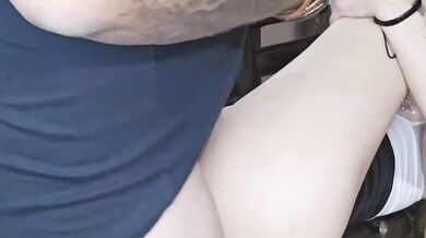 Stepdaughter wanted more cum in her tight pussy while my wife is shopping