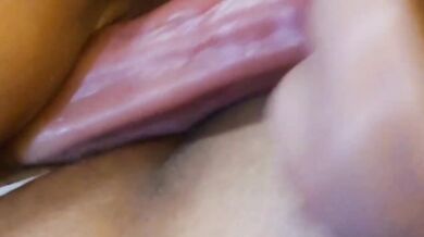 Hot Latina Big Ass Solo Girl Rides Dildo and Fingers Pussy