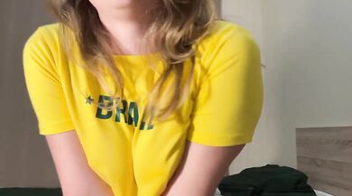 SweetMilaPixie Blonde College Girl Destroyed By Fingers Gushing Pussy Masturbation