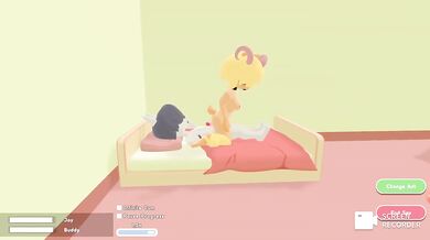Furry Game 3d Animation Destroyed Gushing Choked