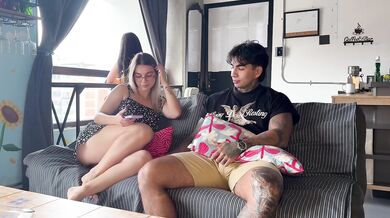 I Stole My Stepsister's Boyfriend For A Hard Fucking Surprise Threesome