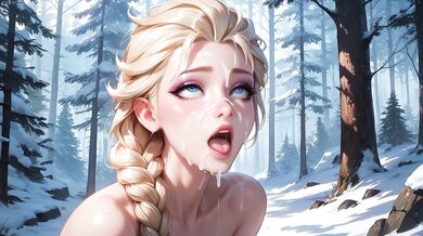 Elsa Frozen Hentai Creampie Cum In Mouth Blowjob Ai Porn