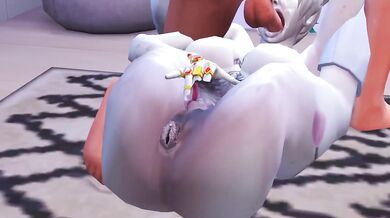 Vampire Wife Destroyed My Ass With Hard Anal Prolapse And Gushing Gagging Fart