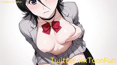 Kuchiki Ruki Destroyed With Big Tits Blowjob Hand Job And Cumshot