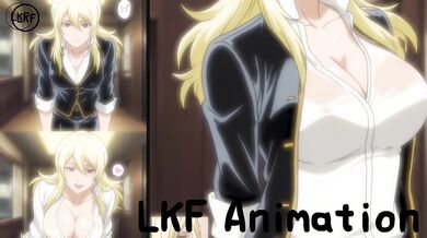 Goriko Destroyed Gushing Blowjob Hentai Comic LKF Animation