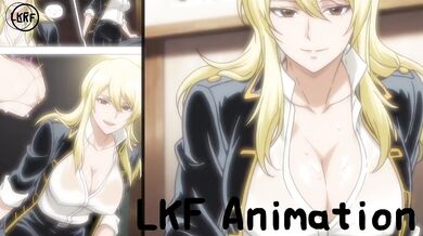 Goriko Destroyed Gushing Blowjob Hentai Comic LKF Animation