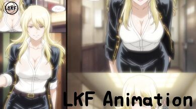 Goriko Destroyed Gushing Blowjob Hentai Comic LKF Animation