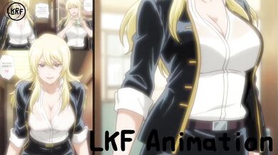 Goriko Destroyed Gushing Blowjob Hentai Comic LKF Animation