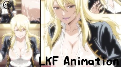 Goriko Destroyed Gushing Blowjob Hentai Comic LKF Animation