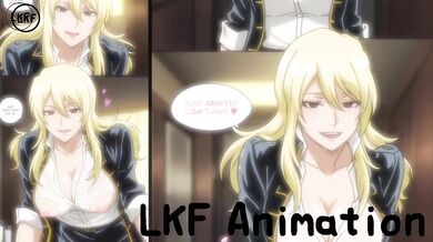 Goriko Destroyed Gushing Blowjob Hentai Comic LKF Animation