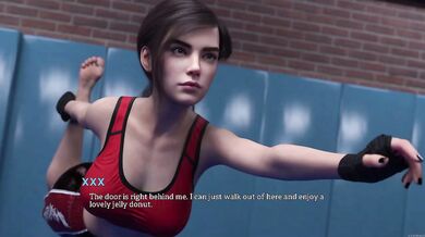Westview Academy 34 PC Gameplay Destroyed Gushing Choked Big Tits Brunette Cartoon HD Uncensored Visual Novel