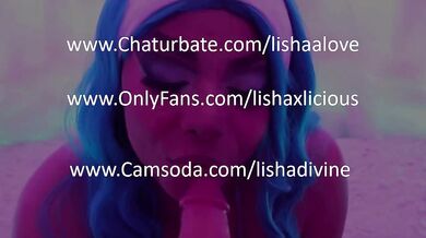 LishaXLicious 13 Ebony Solo BBW Big Ass Wet Pussy Doggystyle Choked Blowjob POV