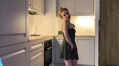 Horny Stepsister Teasing Destroyed Gushing Blonde College Masturbation
