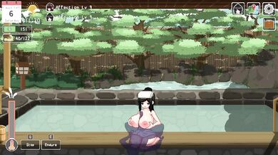 Destroyed in Paradise Swimming Hentai Gameplay with Big Ass and Sexy Pussy
