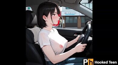 Extreme Horny Girl Destroyed in Tokyo Hentai Animation with Big Tits