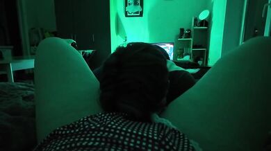 Dual Aura Deepthroat Destroyed with Big Ass Cumshot