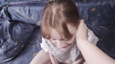 My Little Redhead In Pajamas Makes Me Feel Good With Her Mouth Before Bed