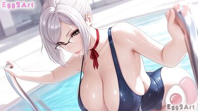 Meiko Shiraki Prison School Big Tits Blowjob Cumshot Egg2Art Animation