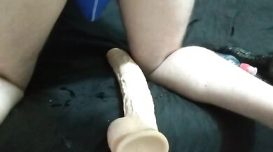 POV Vegetarian Mistress Fucked Her Husband With 2 Hands and a Huge Zucchini in the Ass