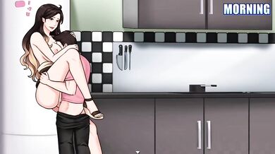 Julie Chokes and Gushes in Maid Outfit Asian MILF Big Ass