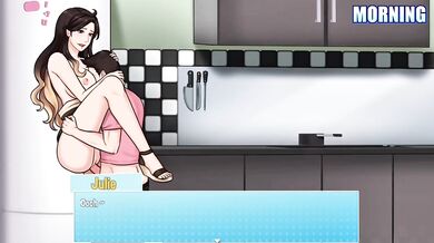 Julie Chokes and Gushes in Maid Outfit Asian MILF Big Ass