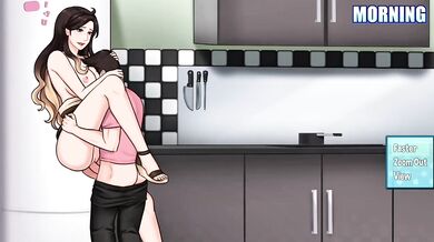 Julie Chokes and Gushes in Maid Outfit Asian MILF Big Ass