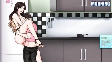 Julie Chokes and Gushes in Maid Outfit Asian MILF Big Ass