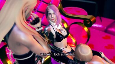 Sissy Knight Destroyed by Ork Succubus Facesitting Licking