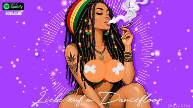 German Amateure Destroyed by Dirty Talk German Reggae Love Dancefloor