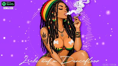 German Amateure Destroyed by Dirty Talk German Reggae Love Dancefloor