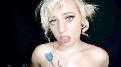 Slut Blonde Boob Massage Lotion Sounds Destroyed Gushing Choked