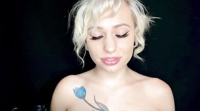 Slut Blonde Boob Massage Lotion Sounds Destroyed Gushing Choked