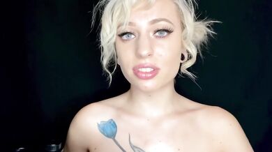 Slut Blonde Boob Massage Lotion Sounds Destroyed Gushing Choked