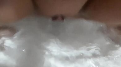 Discreet Dildo Fucked In The Bath POV Wet Pussy