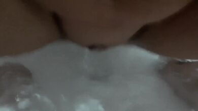 Discreet Dildo Fucked In The Bath POV Wet Pussy