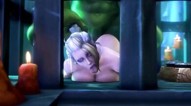Jaina Proudmore Big Tits Big Ass Ass Fuck Warcraft World of Warcraft 3D