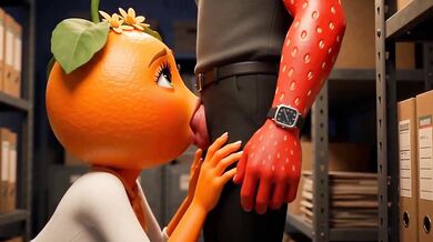 Virgin Secretary Laranjete Fucks Boss Morangudo Dirty Talk Creampie in Warehouse Boss Morangudo Cums Inside Virgin Secretary Laranjete as She Talks