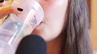 French Brunette Amateur Solo Female Cake ASMR HD Porn Gushing Destroyed