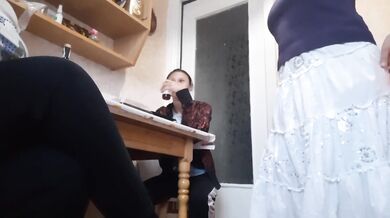 Our Third Girlfriend Leaked And Finished In The Kitchen To Our Dirty Talk With Gushing Dripping Wet Pussy Cum