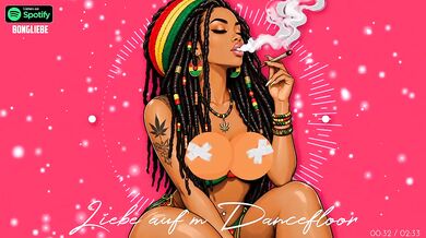 Lick Well First German Reggae Dancefloor Cartoon Gushing Muschi