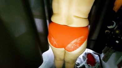 Chubby Mom Destroyed In Fitting Room POV