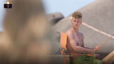 Stranded And Naked College Blonde Big Tits Island Sex Visual Novel Gameplay