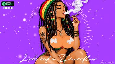 Männer wollen nur das eine Dancefloor Liebe Deutsche Reggaemusik Cartoon Romantik