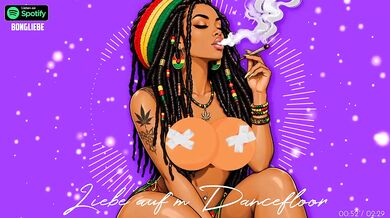 Männer wollen nur das eine Dancefloor Liebe Deutsche Reggaemusik Cartoon Romantik
